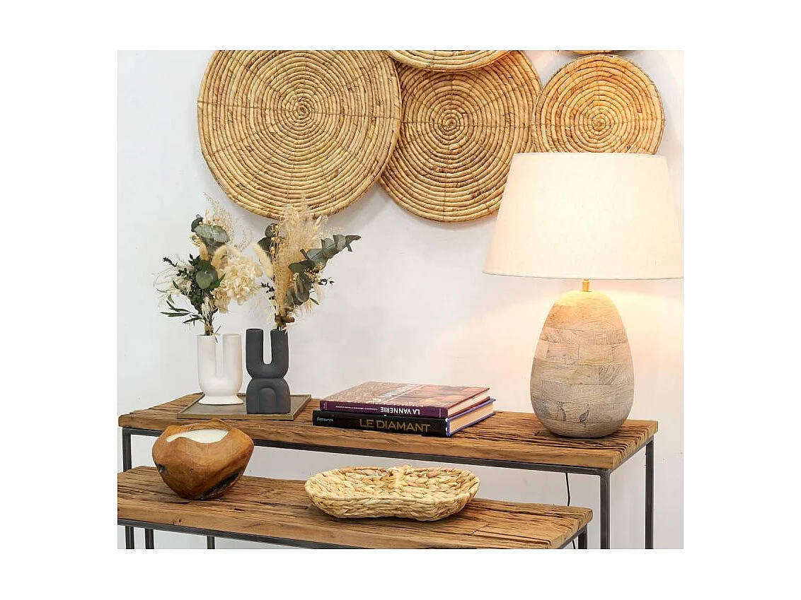 Vase en porcelaine U