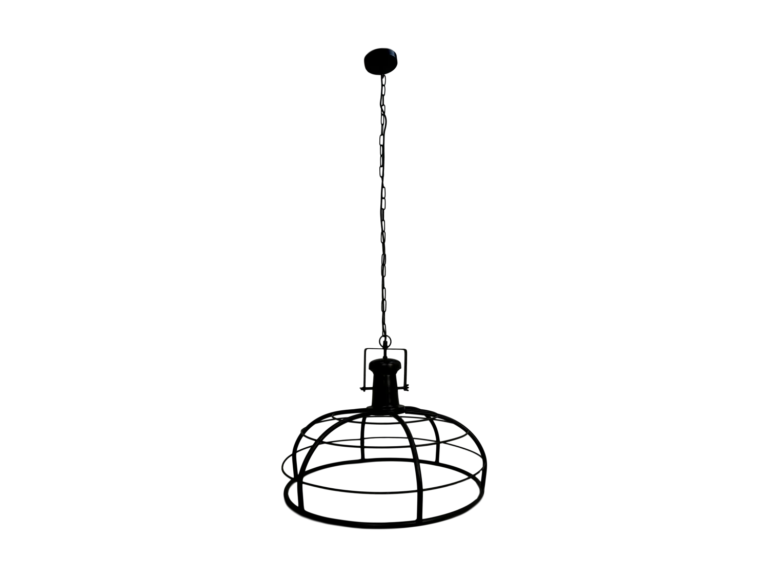 Crown - Suspension - Matériel fer - Noir - 60 x 43 x 43 cm