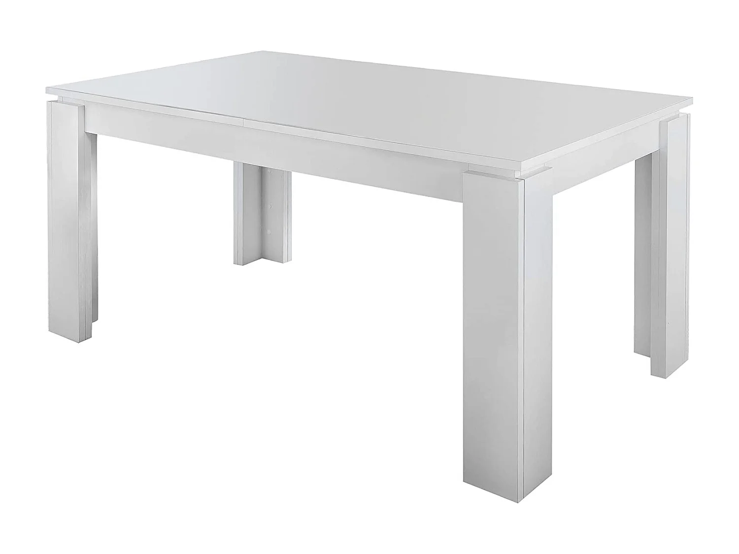 Koryne uitschuifbare eettafel 160/200 cm wit