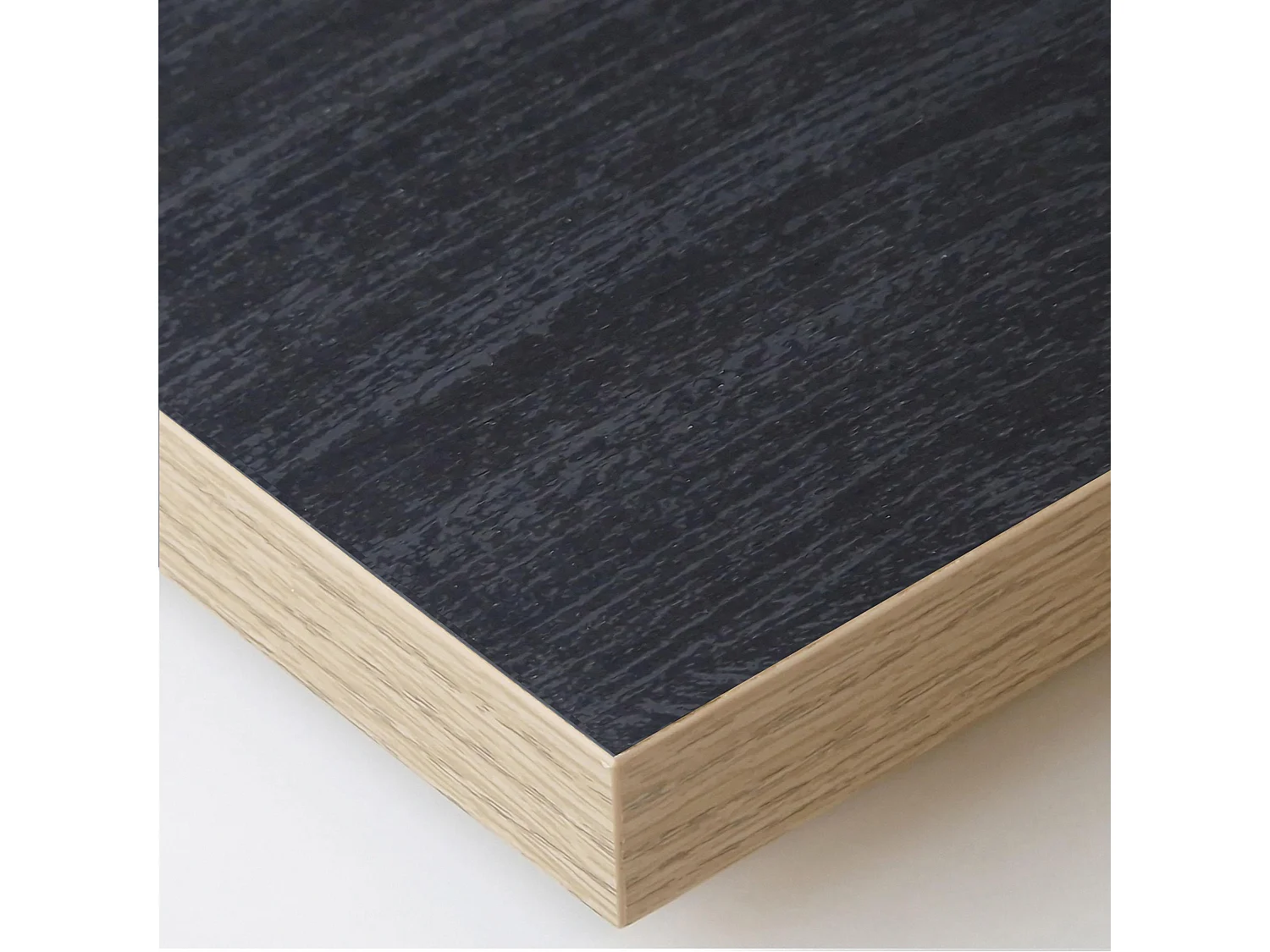 Mesa Consola Extensível, 140x90x73cm, Para 6 pessoas, Pés de madeira, Carvahlo e preto