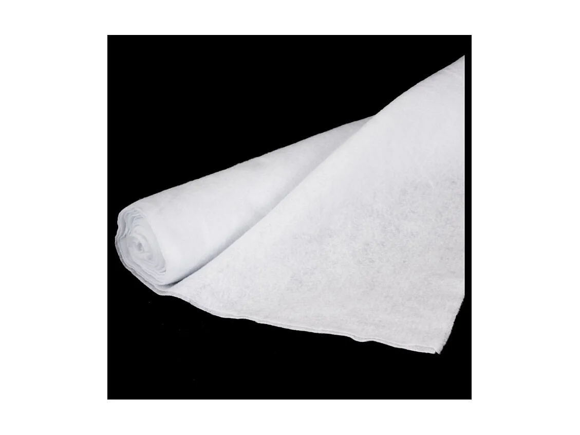 Tapis de Neige Paillettes "Manteau" 200cm Blanc