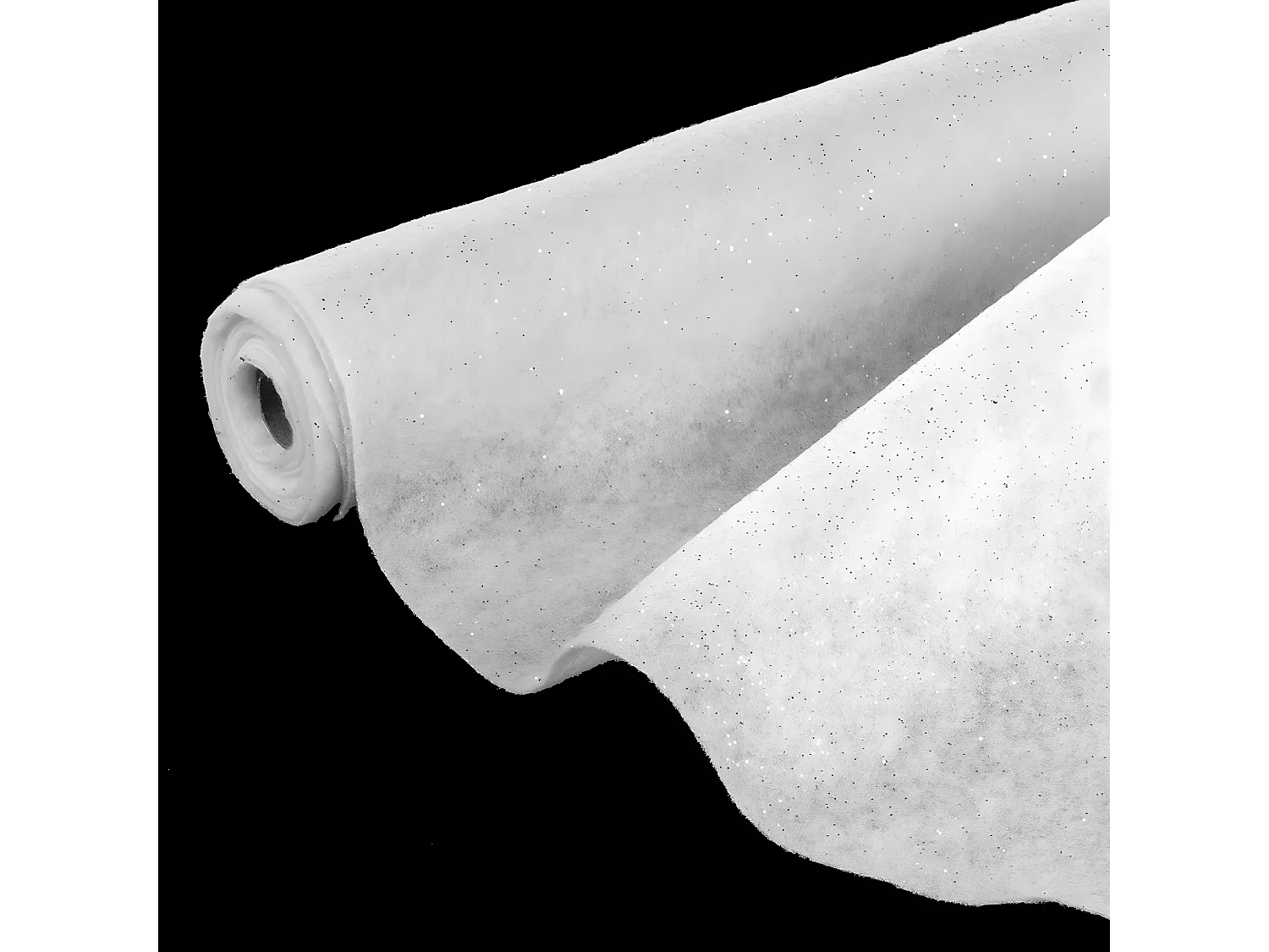 Tapis de Neige Paillettes "Manteau" 300cm Blanc