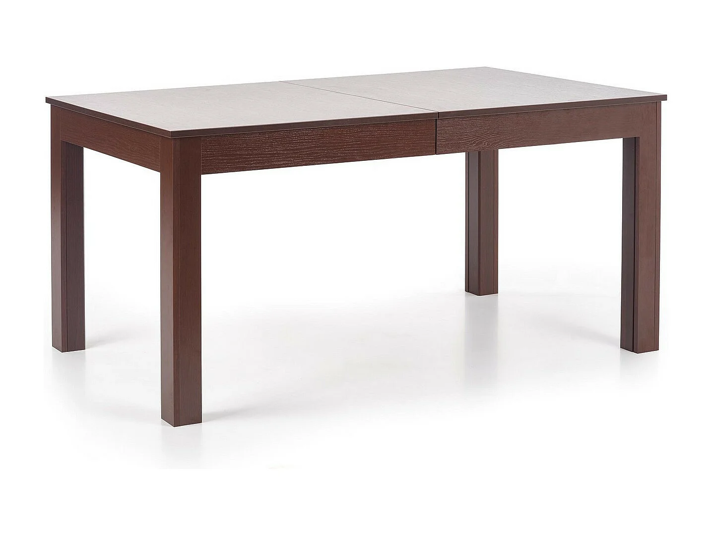 Table 160-300 cm aspect noyer foncé Tatiana