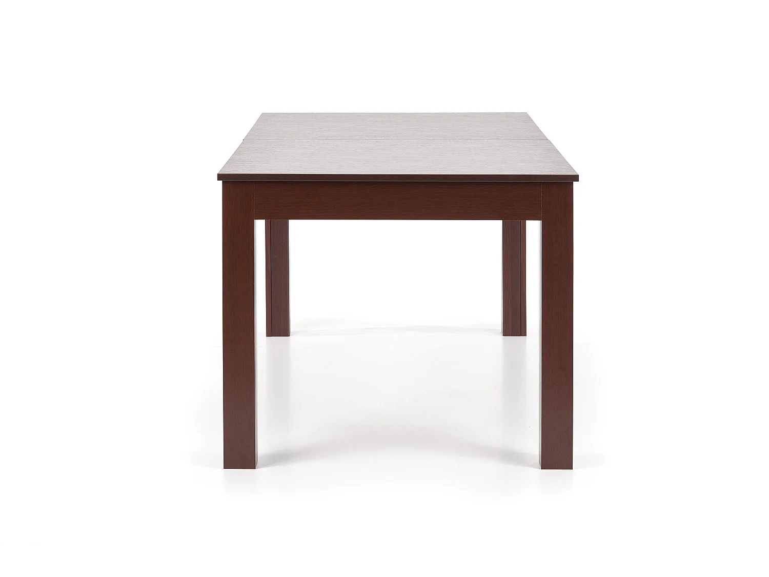 Table 160-300 cm aspect noyer foncé Tatiana