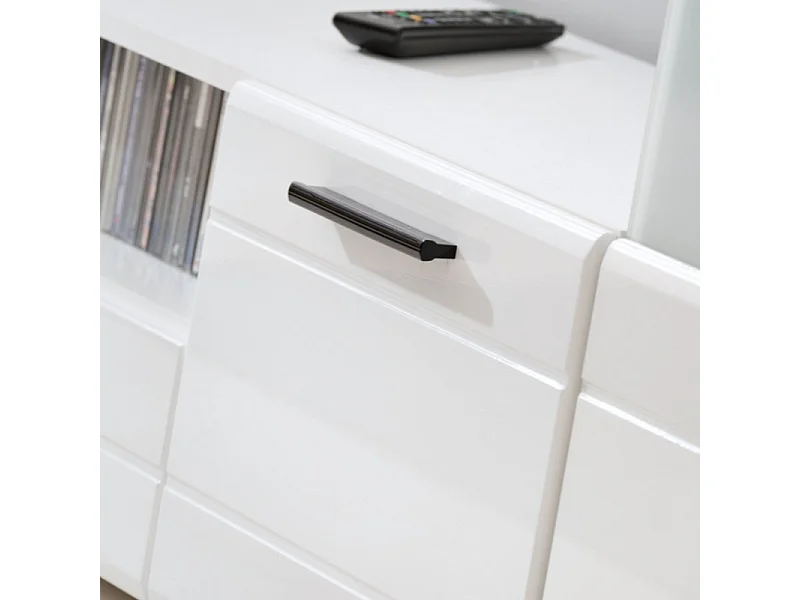 Ensemble meubles TV cachemire avec éclairage LED intégré Terminal