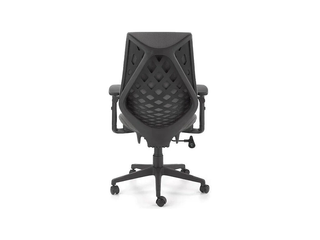 Silla de oficina DIAMOND de tela gris regulable en altura