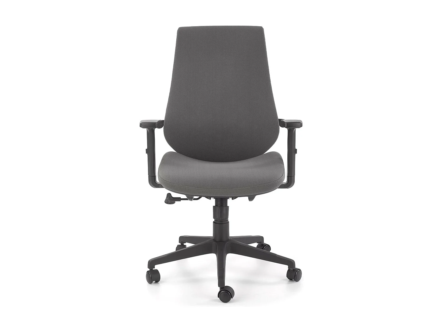 Silla de oficina DIAMOND de tela gris regulable en altura