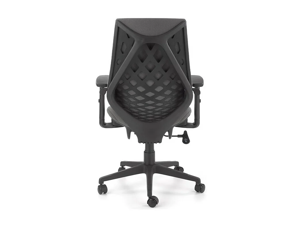 Silla de oficina DIAMOND de tela gris regulable en altura