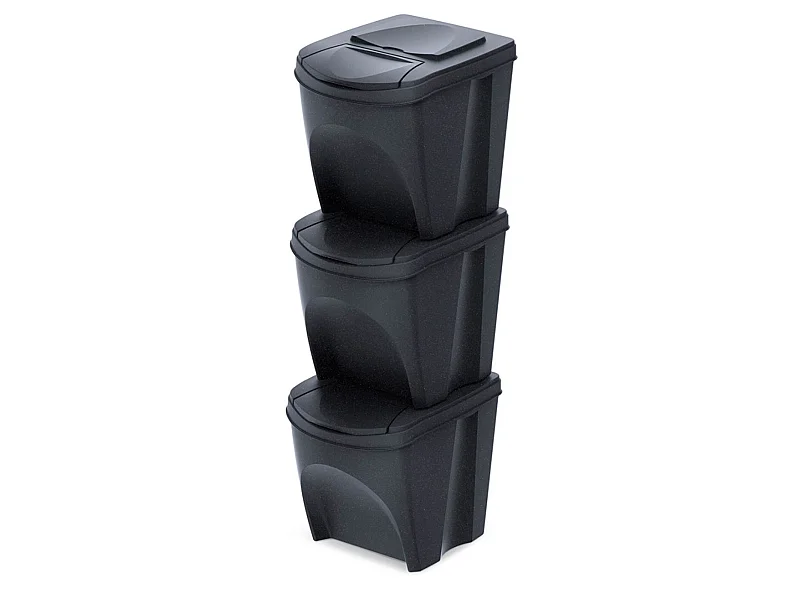Sortibox pour recycler 3x25L Keden 39x29x45