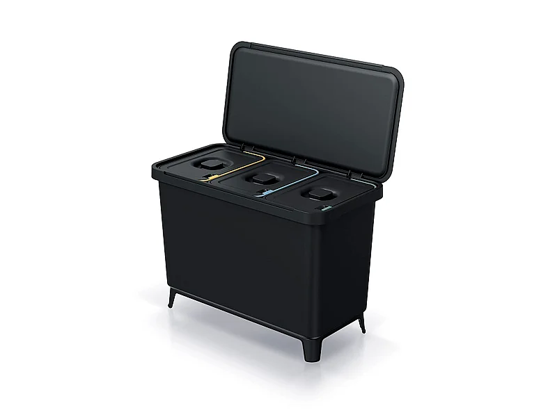 Système de classification de recyclage 3 x 10 litres Keden 57x29x41