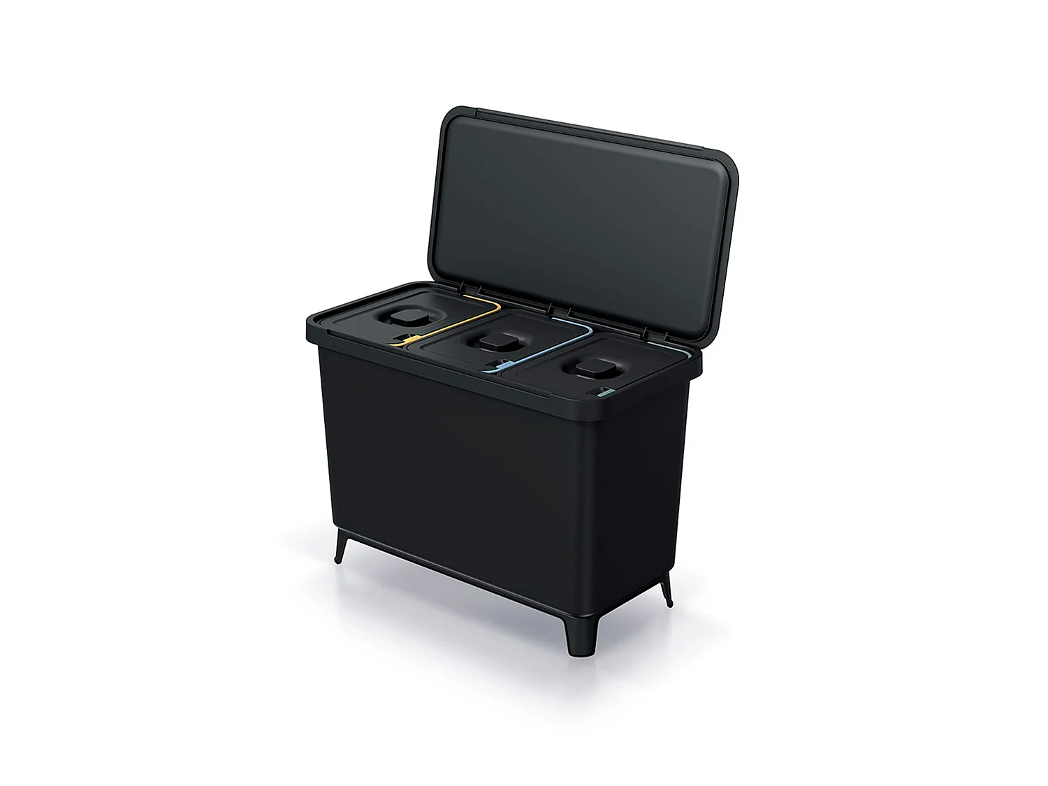 Système de classification de recyclage 3 x 10 litres Keden 57x29x41