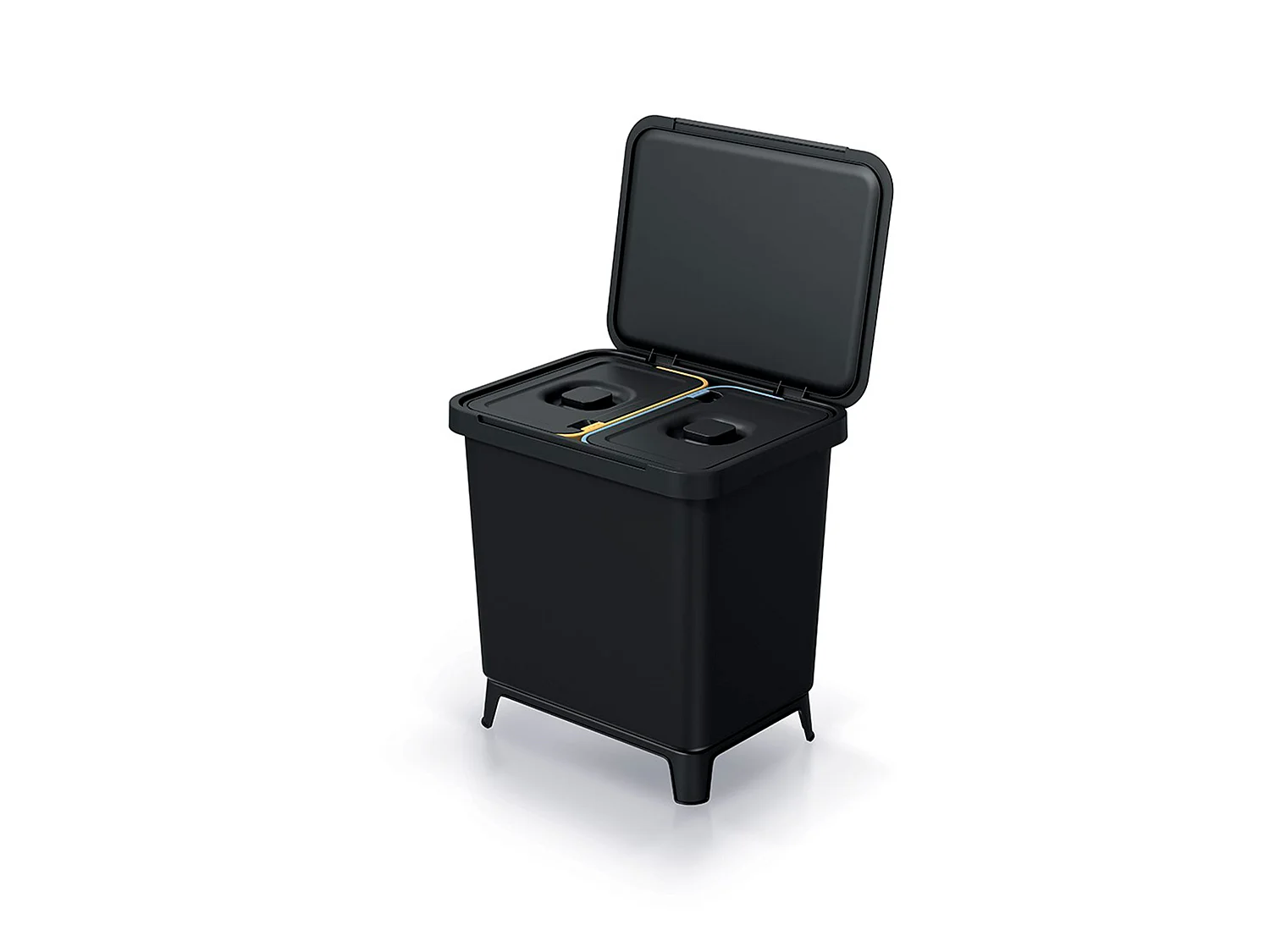 Système de classification de recyclage 2 x 10 litres Keden 39x29x41