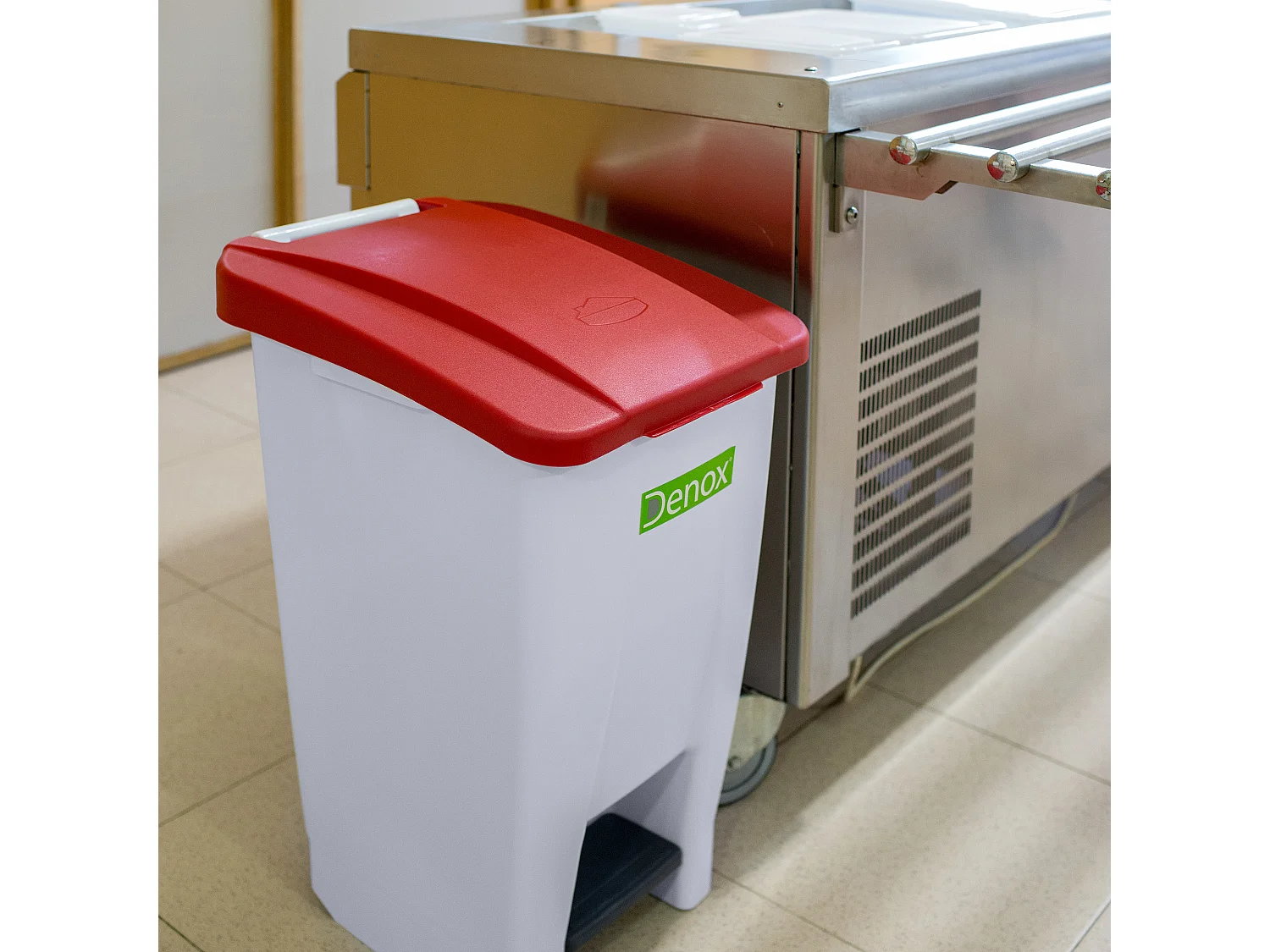 Cube de déchets sélectif 60 Litorojo 490x380x700 mm