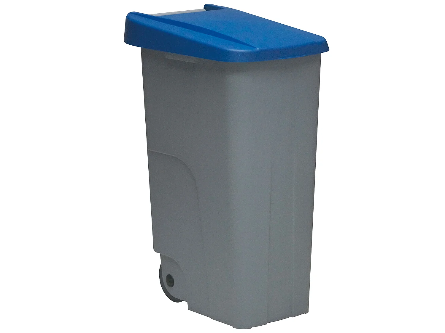 Recycler le cube à ordures 85 litres fermés - Bleu 420x570x760 mm
