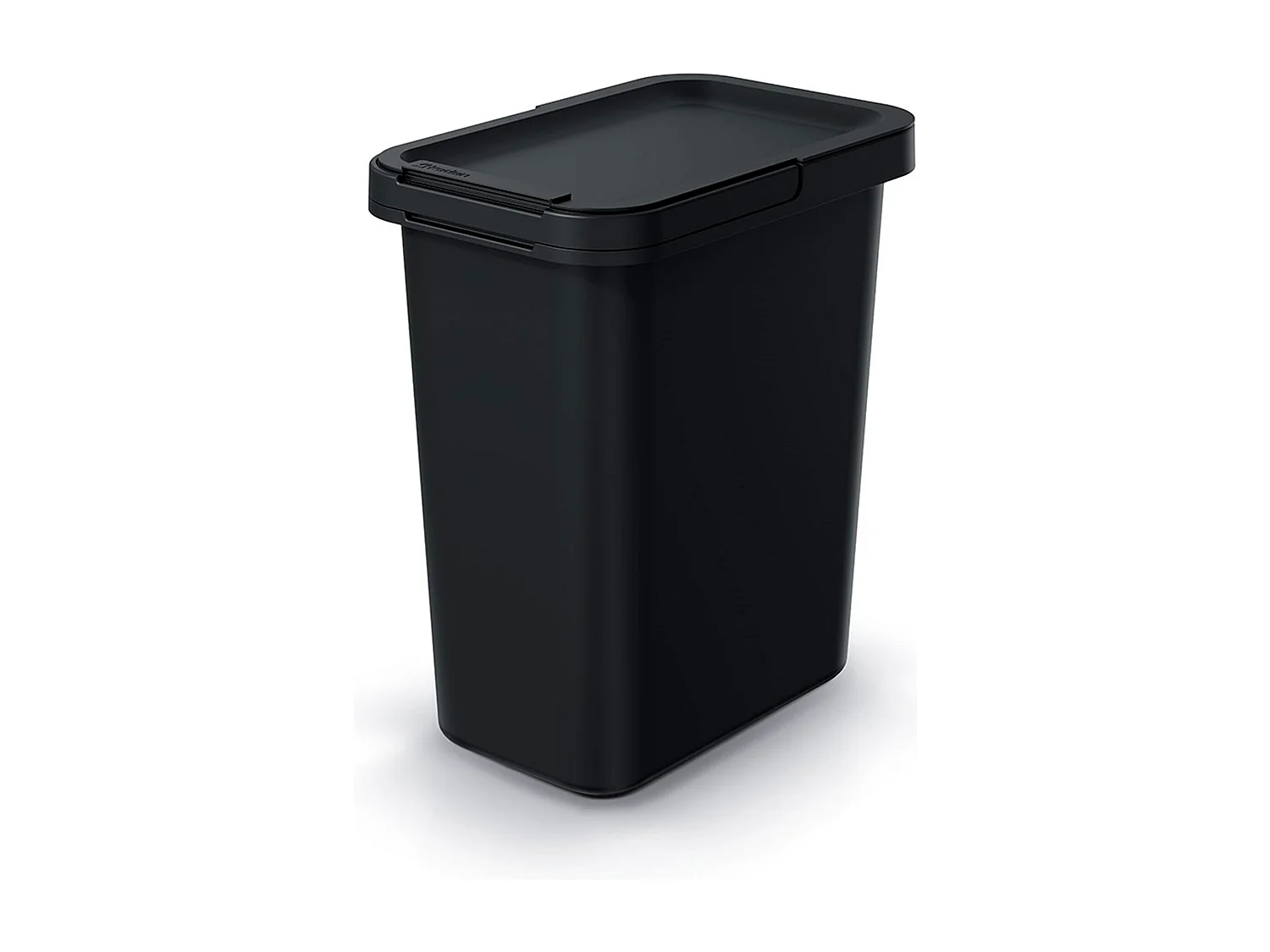 Système de recyclage 12L en noir Keden 29x19x35