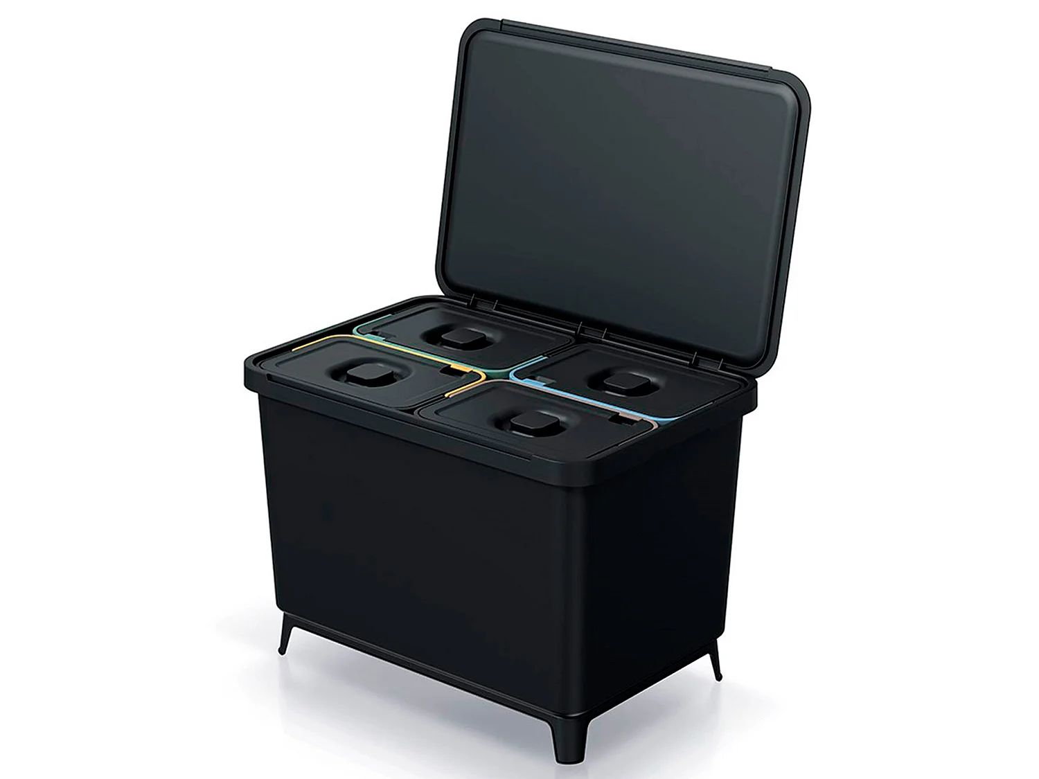 Système de classification de recyclage 4 x 10l Keden 56x39x41