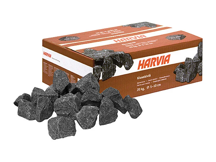 Sack mit Harvia-Steinen 20 Kg - Durchmesser 5 bis 10 cm - SN-AC-ROCK
