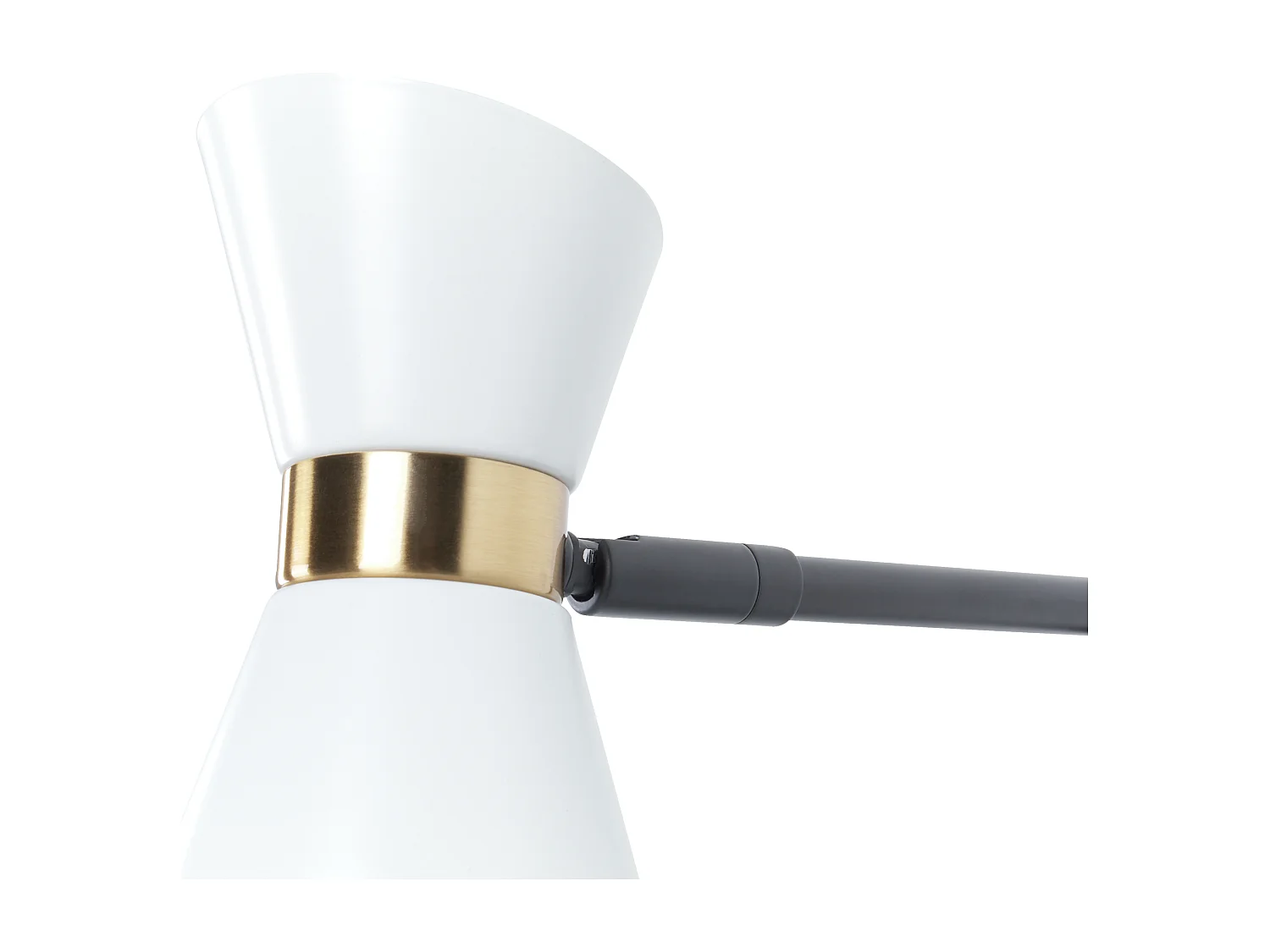 Wandlamp MELAWI Verstelbaar Metaal Wit