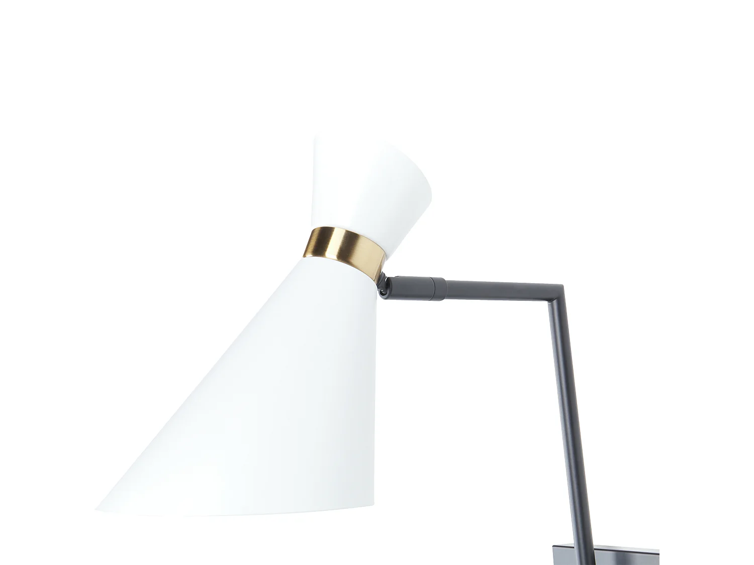 Lampe murale MELAWI Réglable Métal Blanc