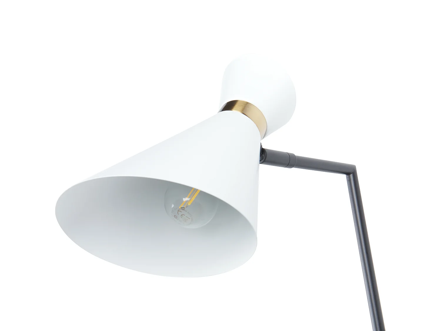 Lampe murale MELAWI Réglable Métal Blanc