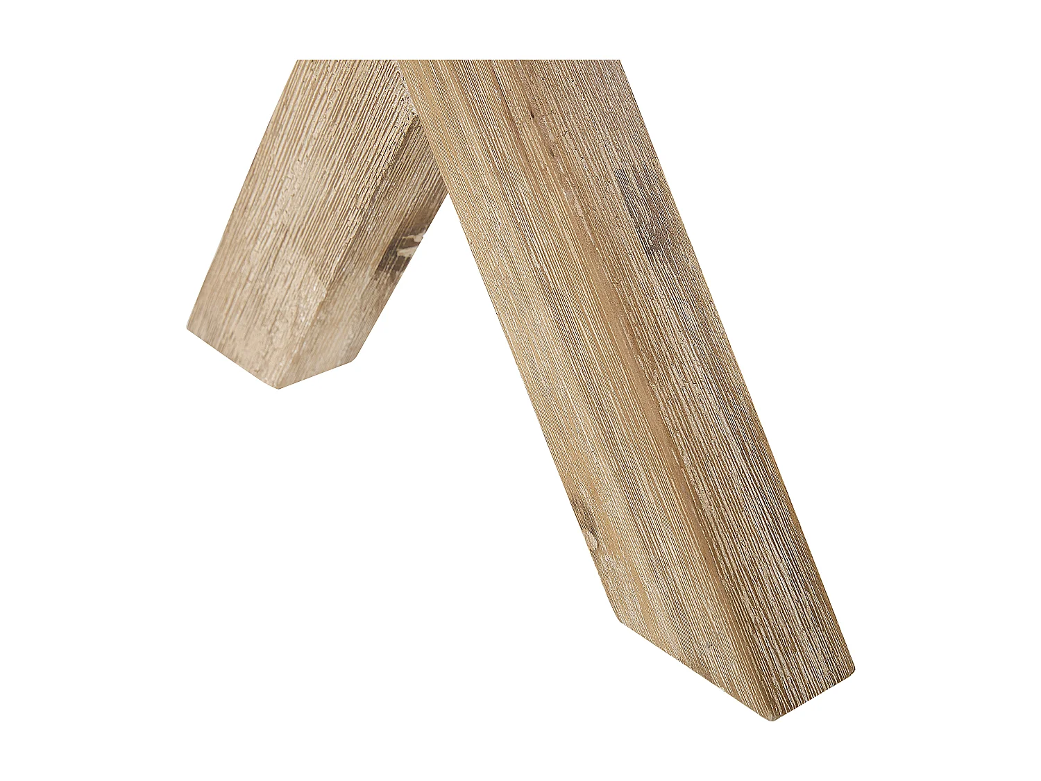 Salle à manger de jardin avec tabourets 4 places OLBIA Béton Gris