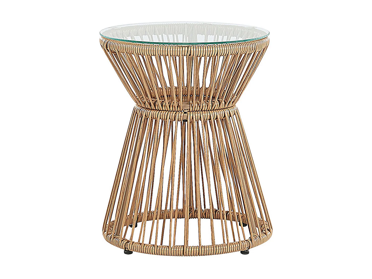 Ensemble pour bistro avec coussins TRESTINA Marron clair