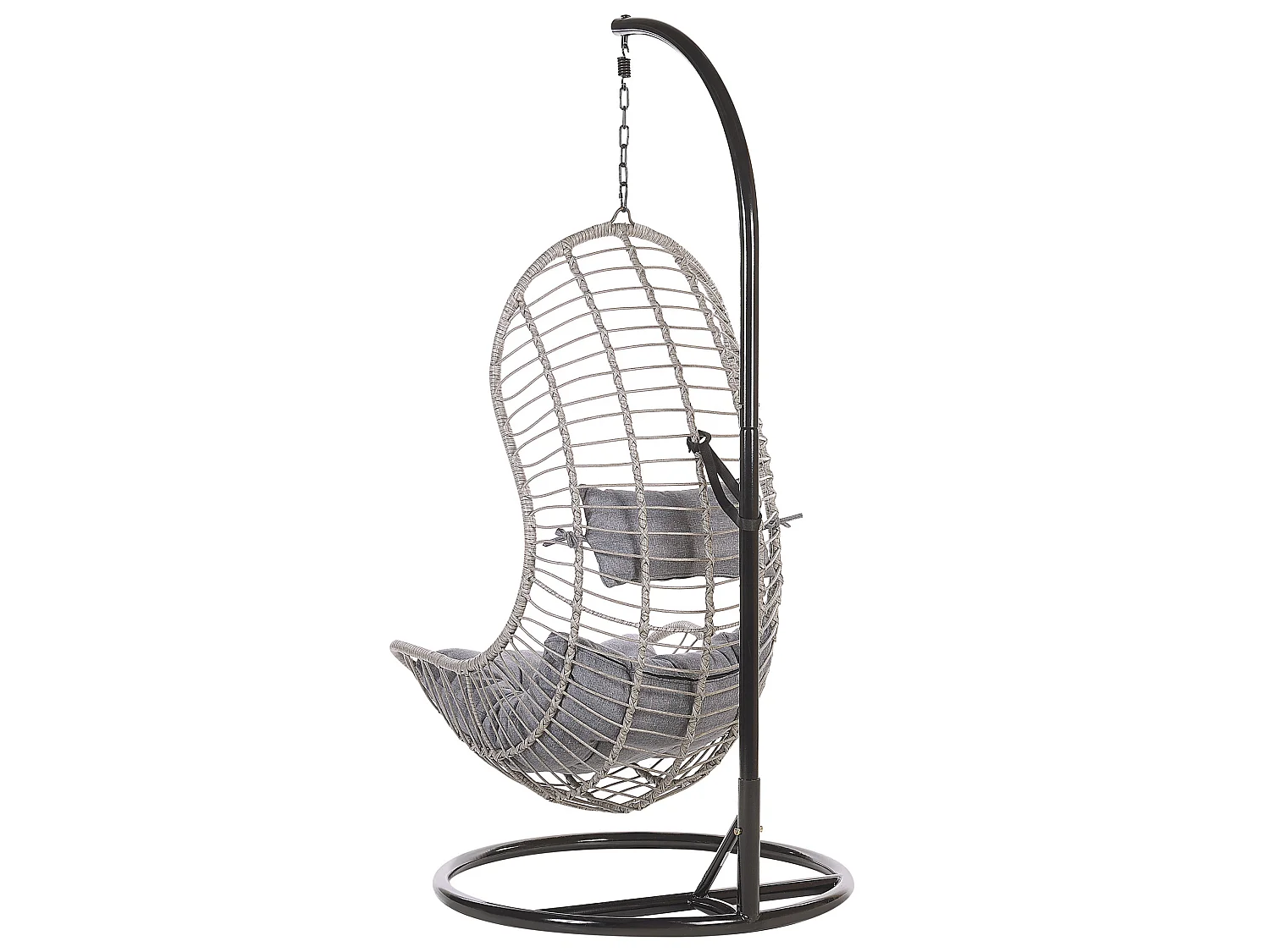 Fauteuil suspendu avec support PINETO Gris