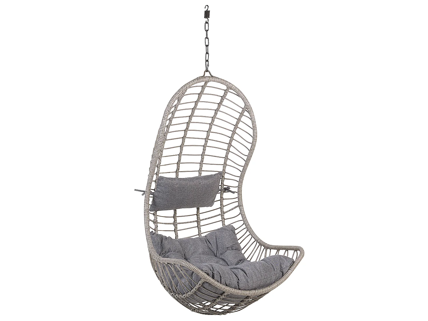 Fauteuil suspendu avec support PINETO Gris