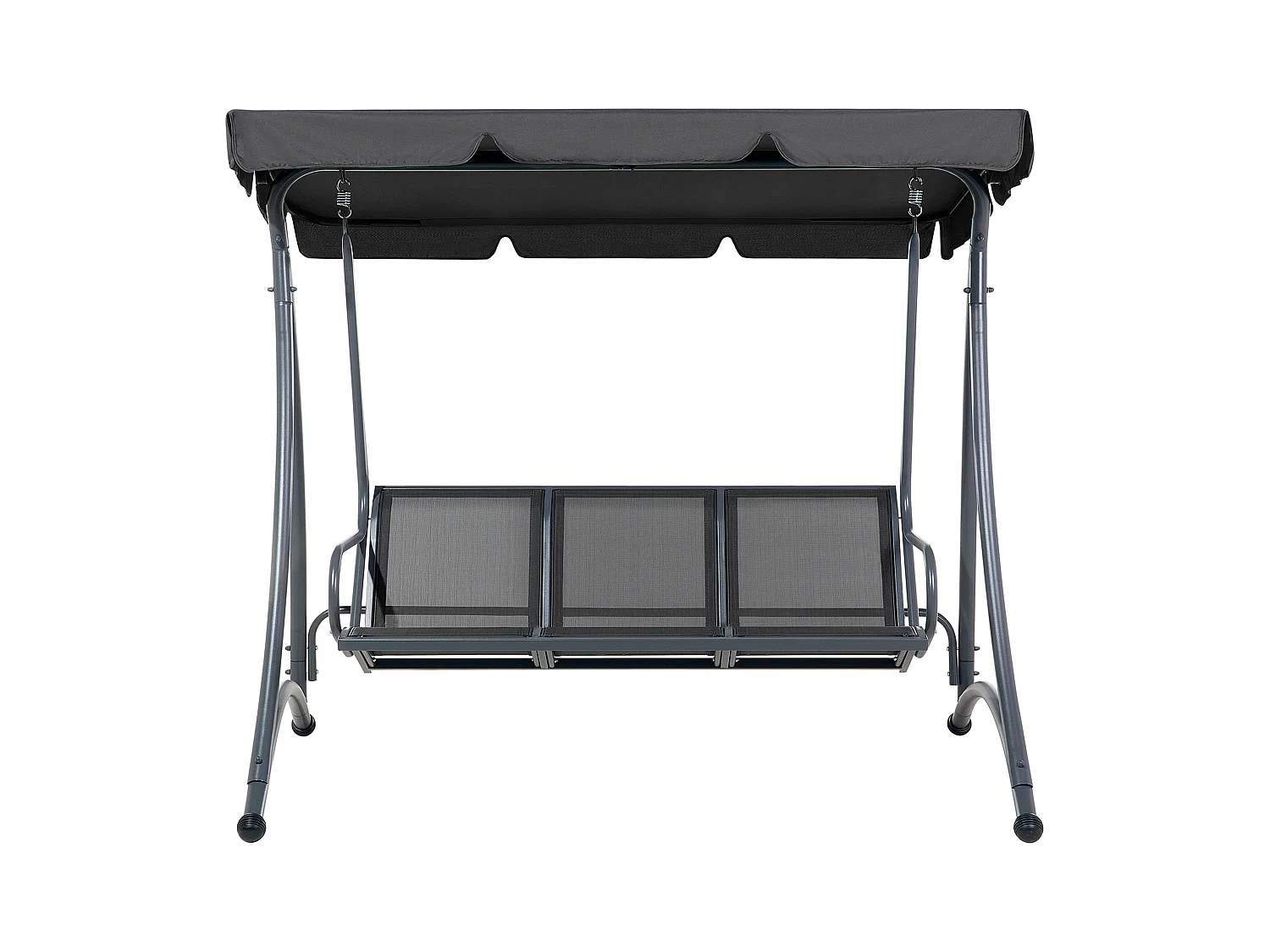 Hollywoodschaukel BOGART Metall Schwarz