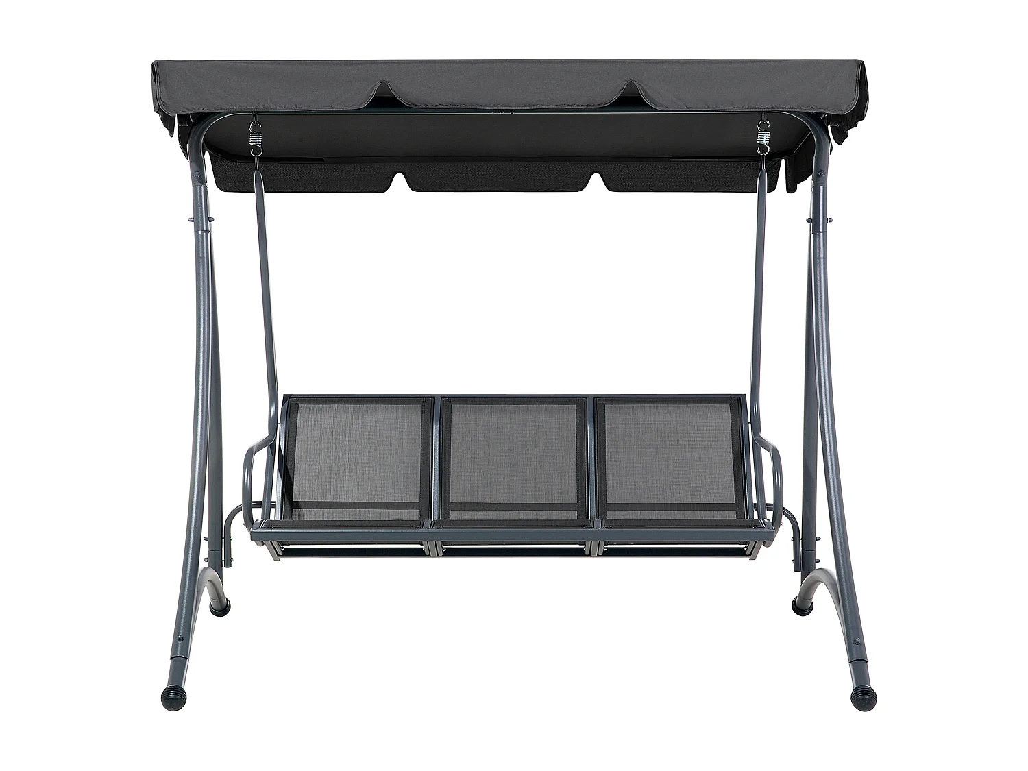 Hollywoodschaukel BOGART Metall Schwarz