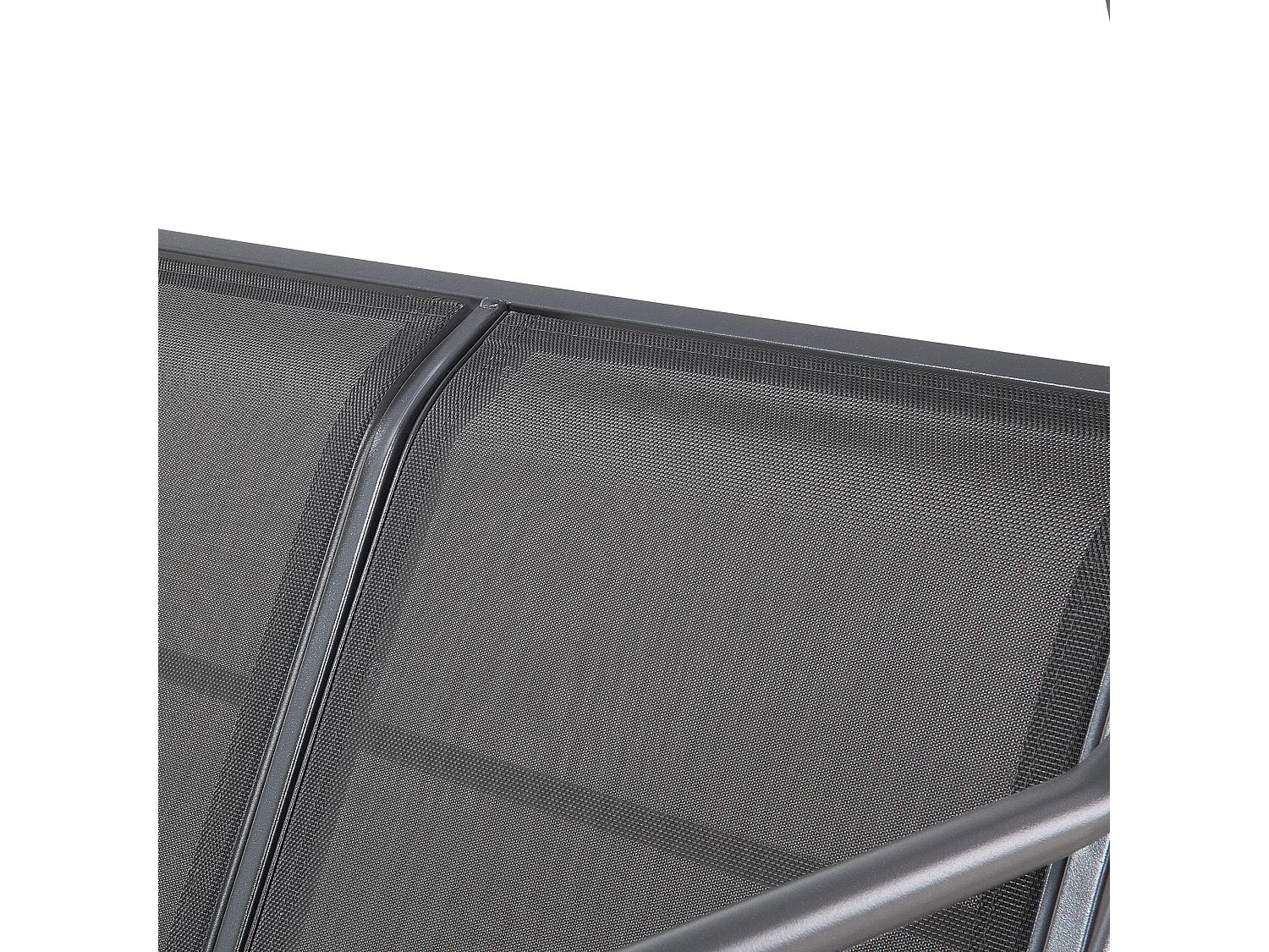 Hollywoodschaukel BOGART Metall Schwarz