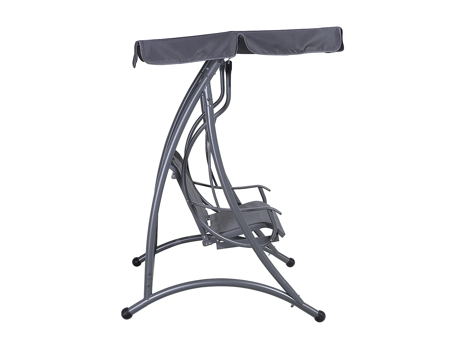 Baloiço TESERO Metal Cinzento