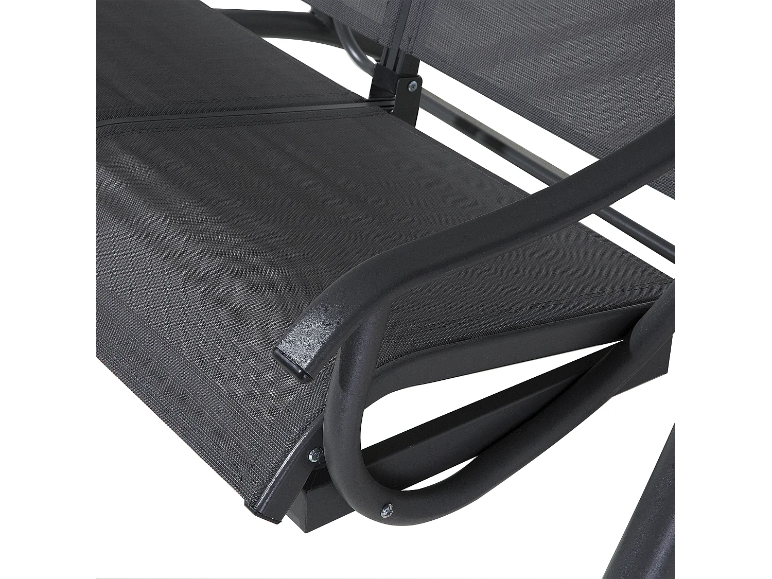 Baloiço TESERO Metal Cinzento