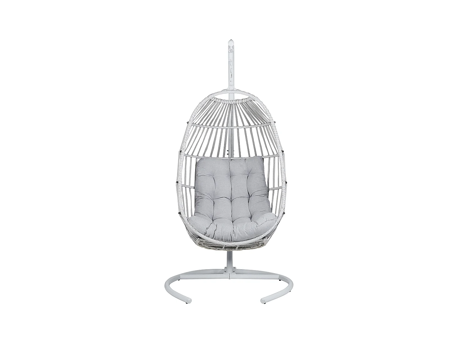 Fauteuil suspendu avec support SESIA Gris clair