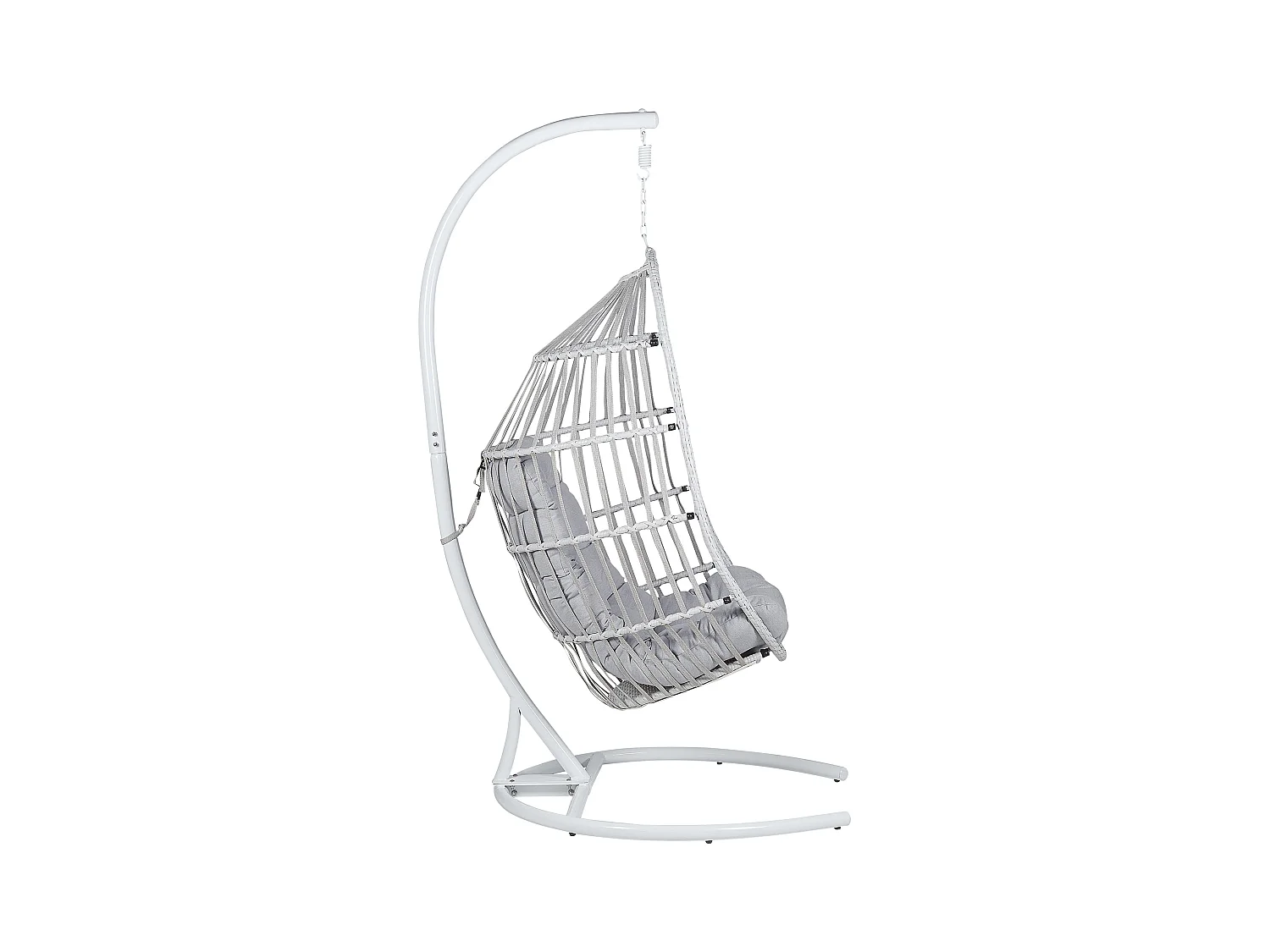 Fauteuil suspendu avec support SESIA Gris clair