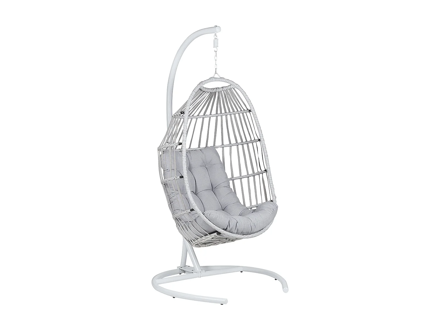 Fauteuil suspendu avec support SESIA Gris clair