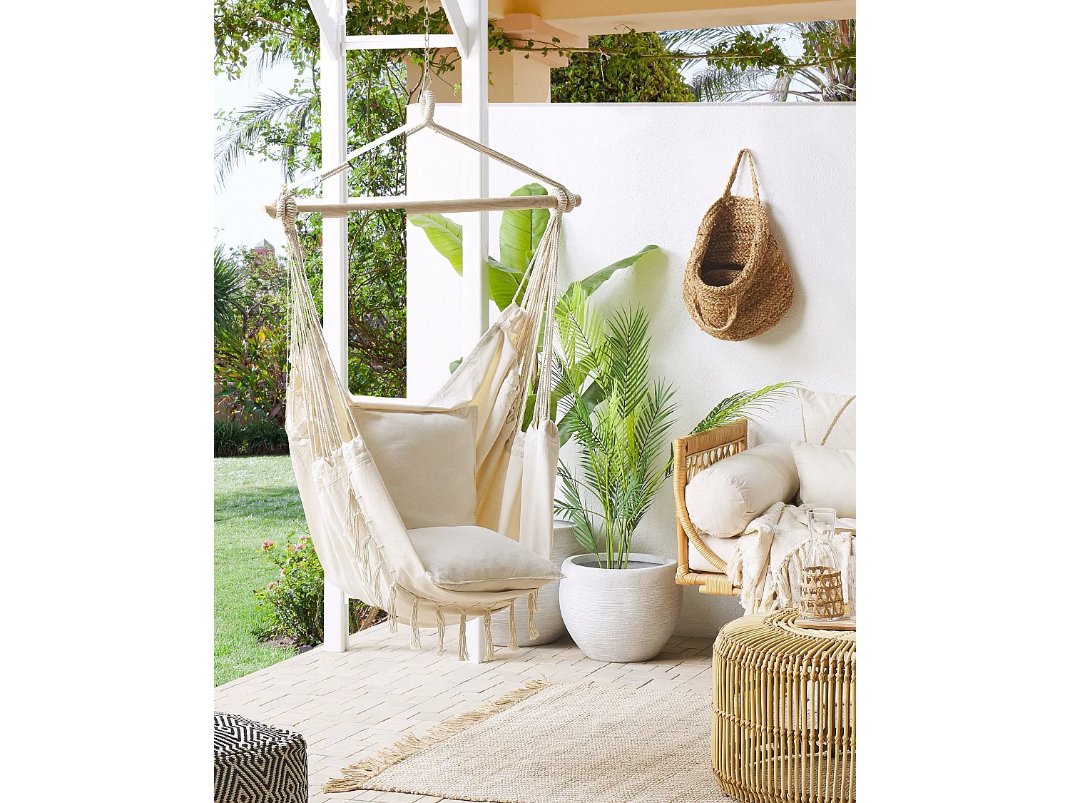 Fauteuil suspendu BONEA Coton Gris