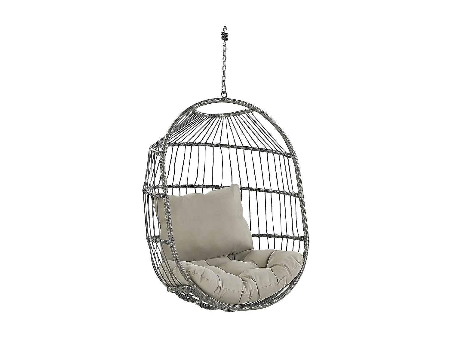 Hangstoel met standaard ALBA Zwart