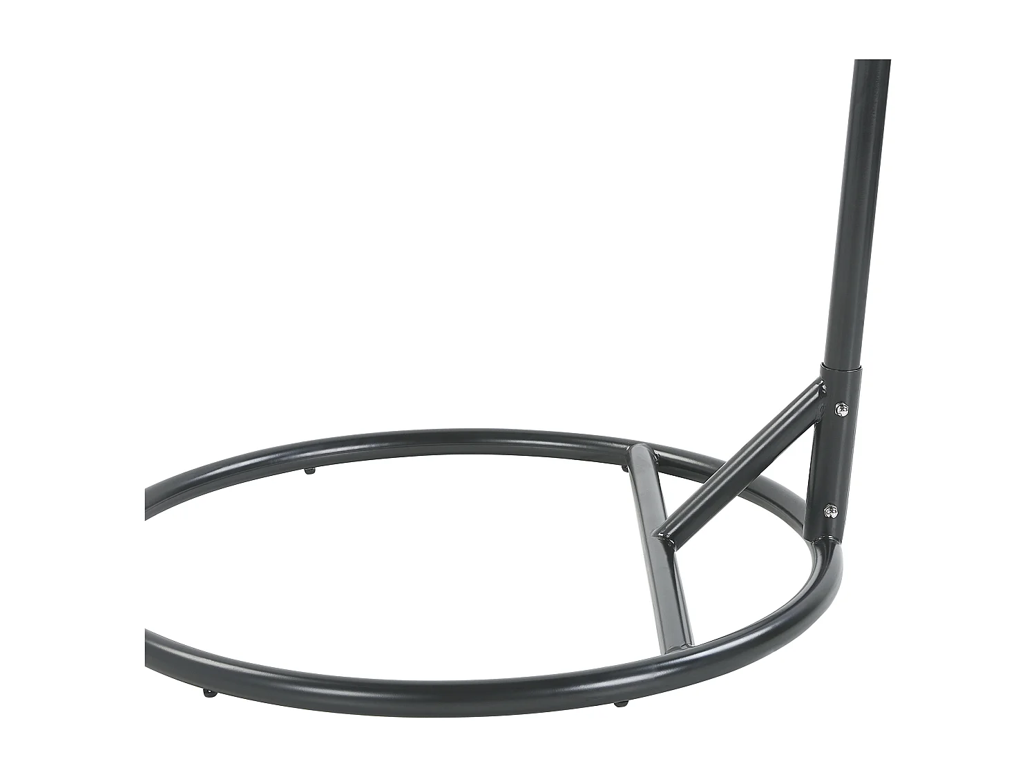 Fauteuil suspendu avec support ALBA Noir