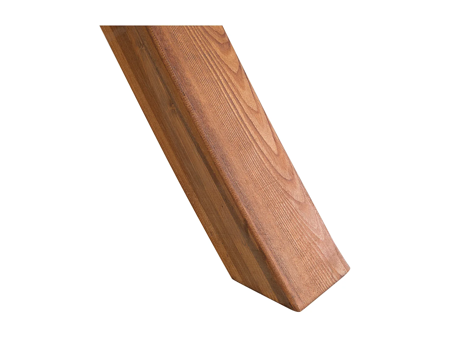 Gartenschaukel Lärchenholz dunkelbraun Sonnendach beige für 2 Personen Aprilia