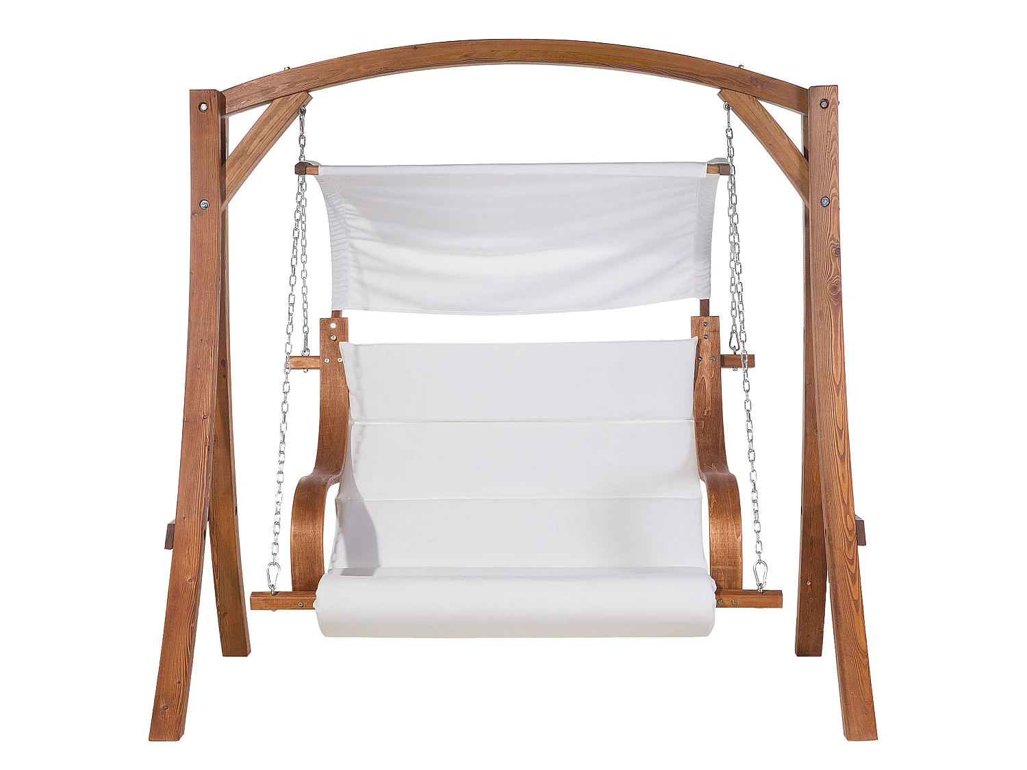Balancelle de jardin APRILIA Bois Marron