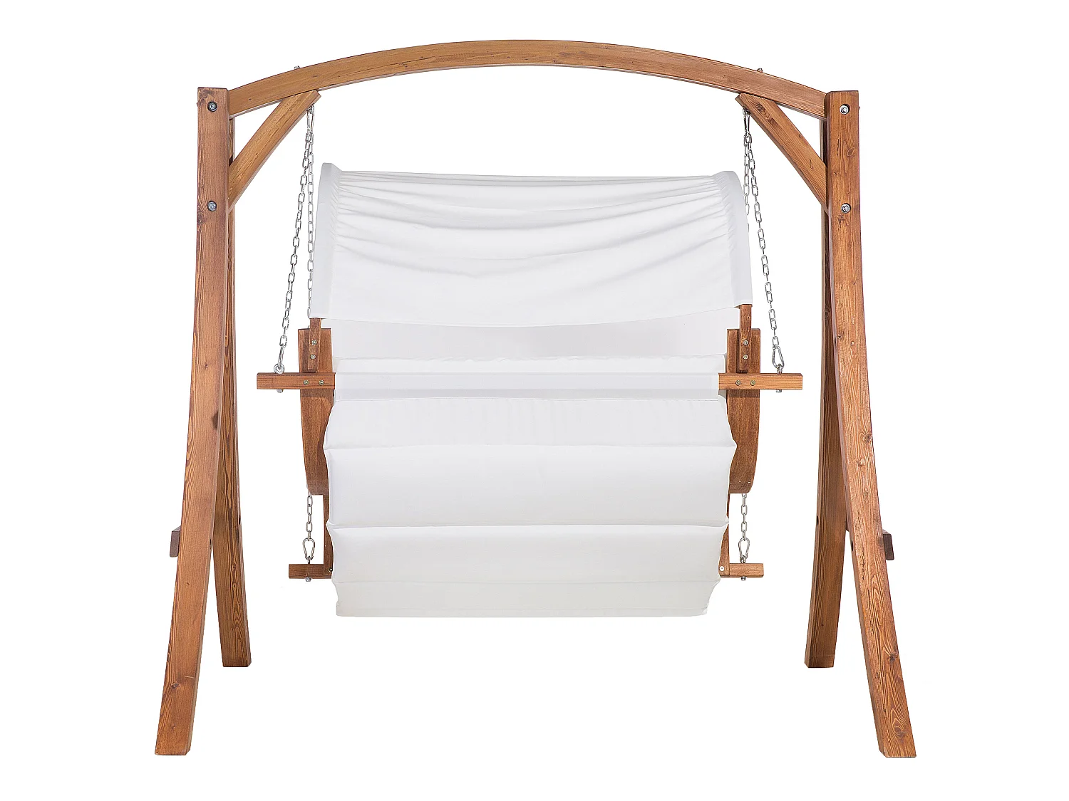 Balancelle de jardin APRILIA Bois Marron