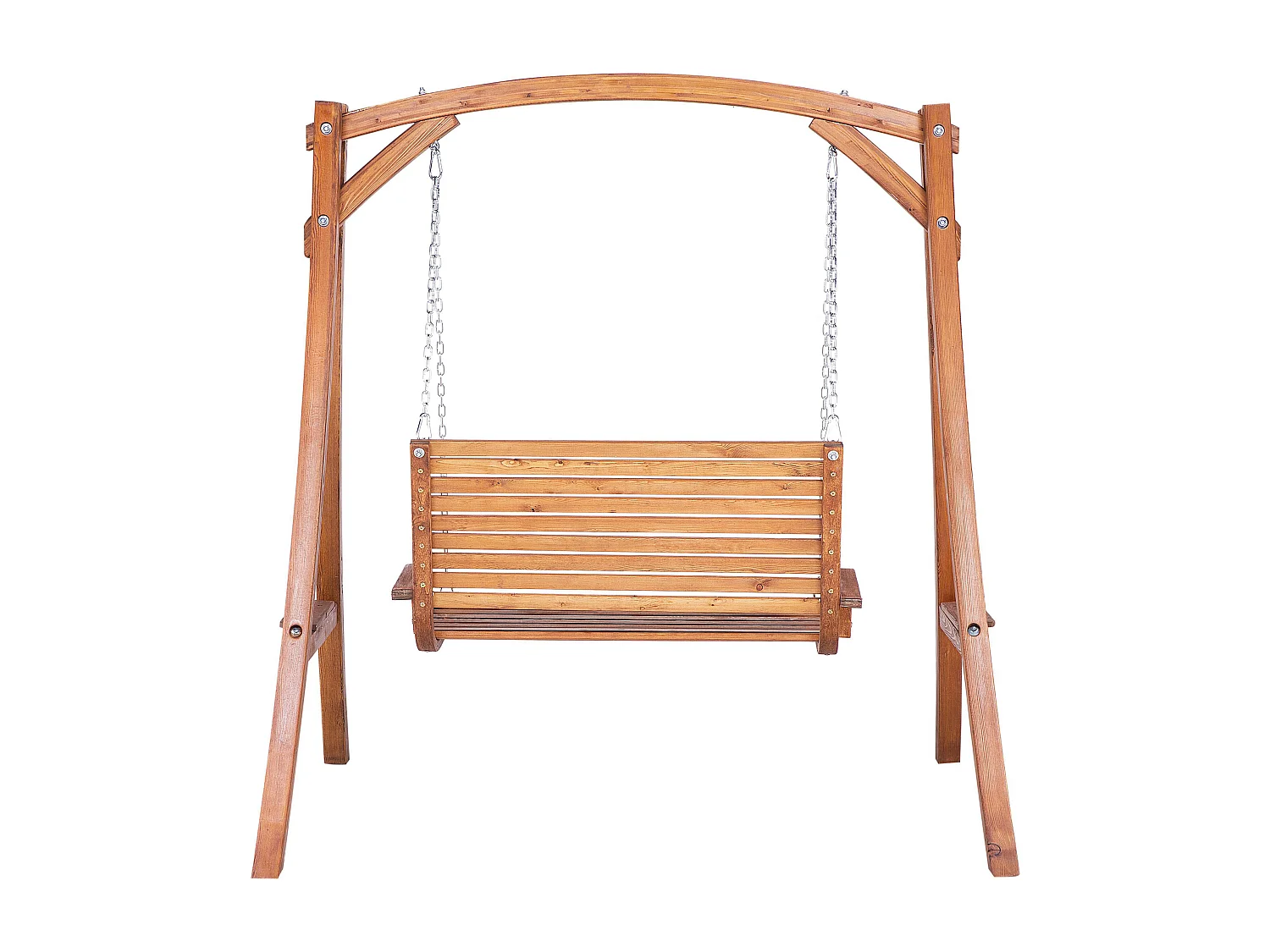 Balancelle de jardin NOVARA Marron