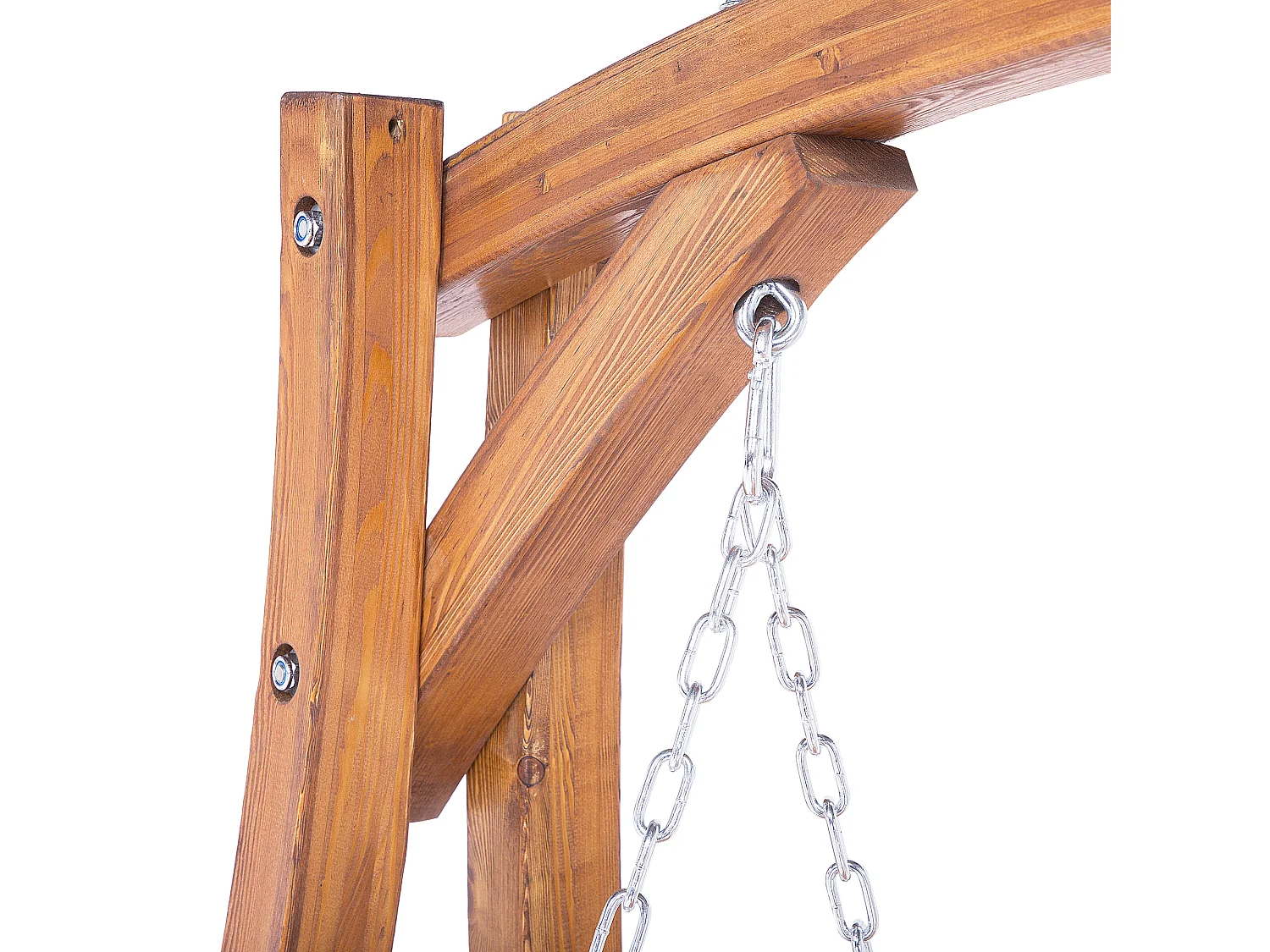 Balancelle de jardin NOVARA Marron