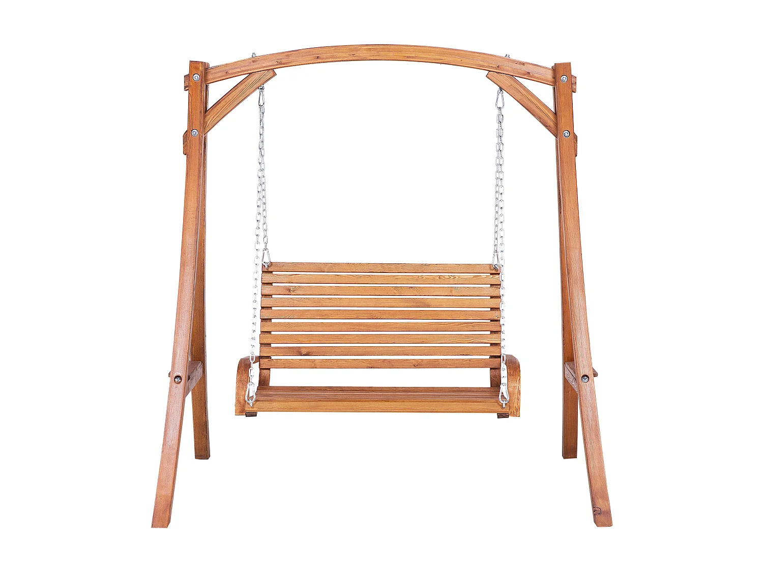 Balancelle de jardin NOVARA Marron