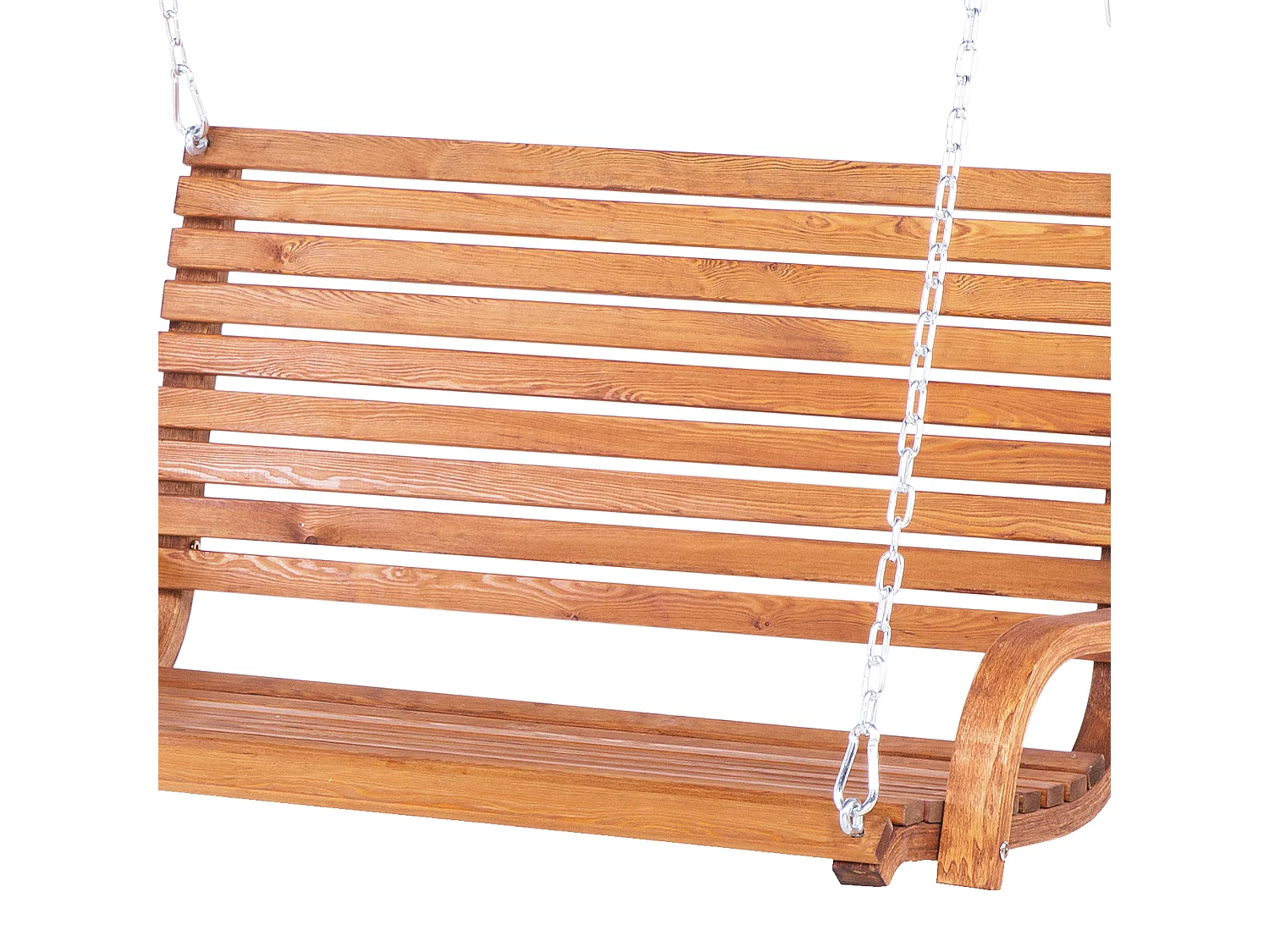 Balancelle de jardin NOVARA Marron