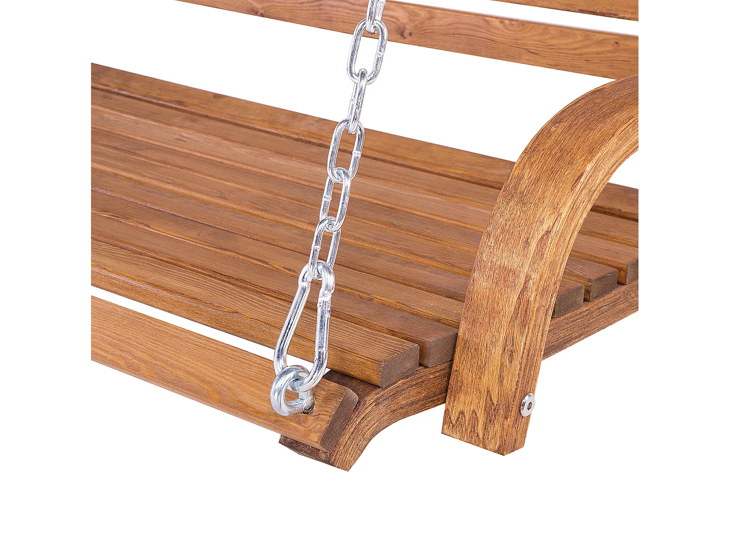 Balancelle de jardin NOVARA Marron