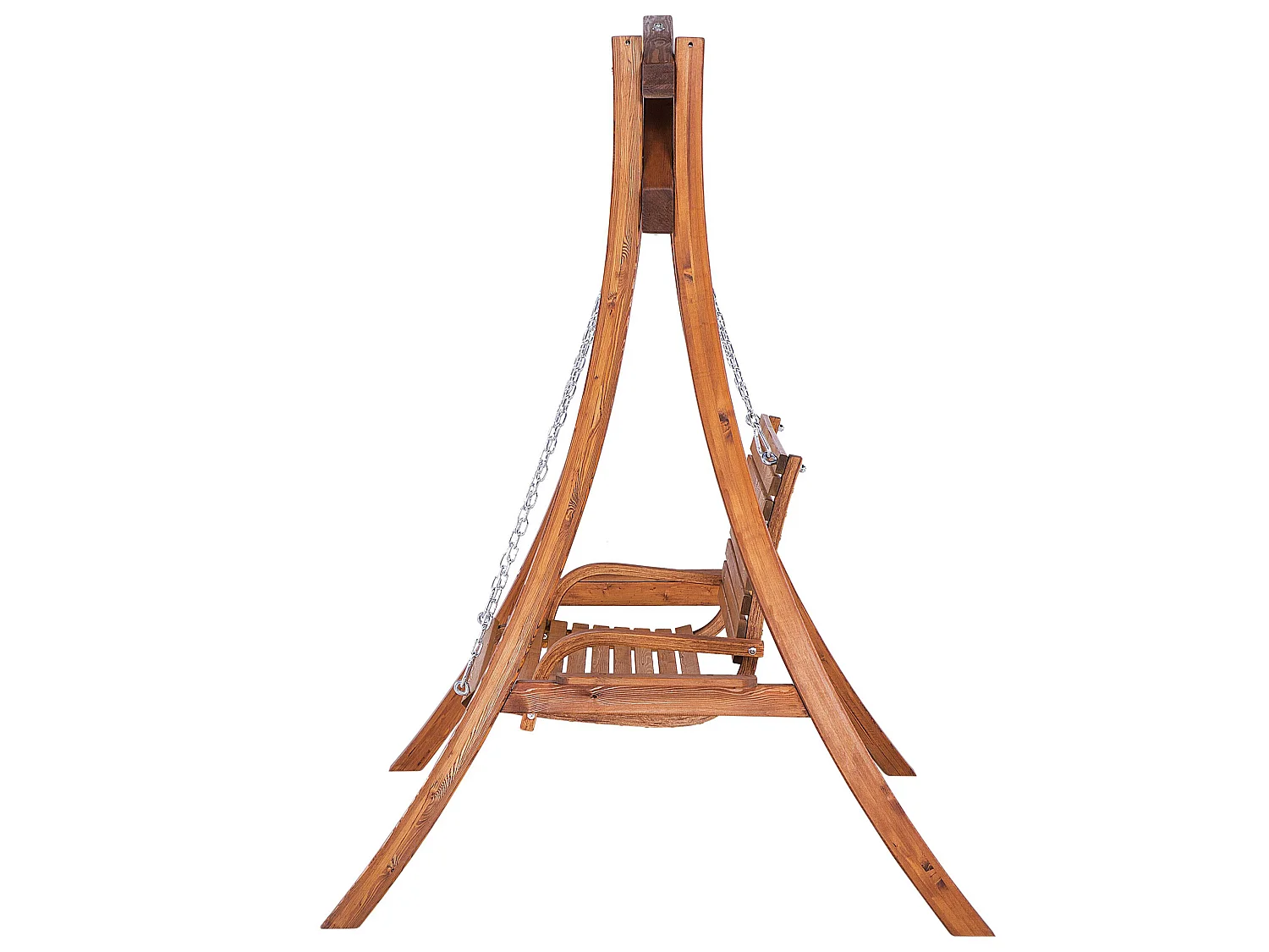 Balancelle de jardin NOVARA Bois Marron