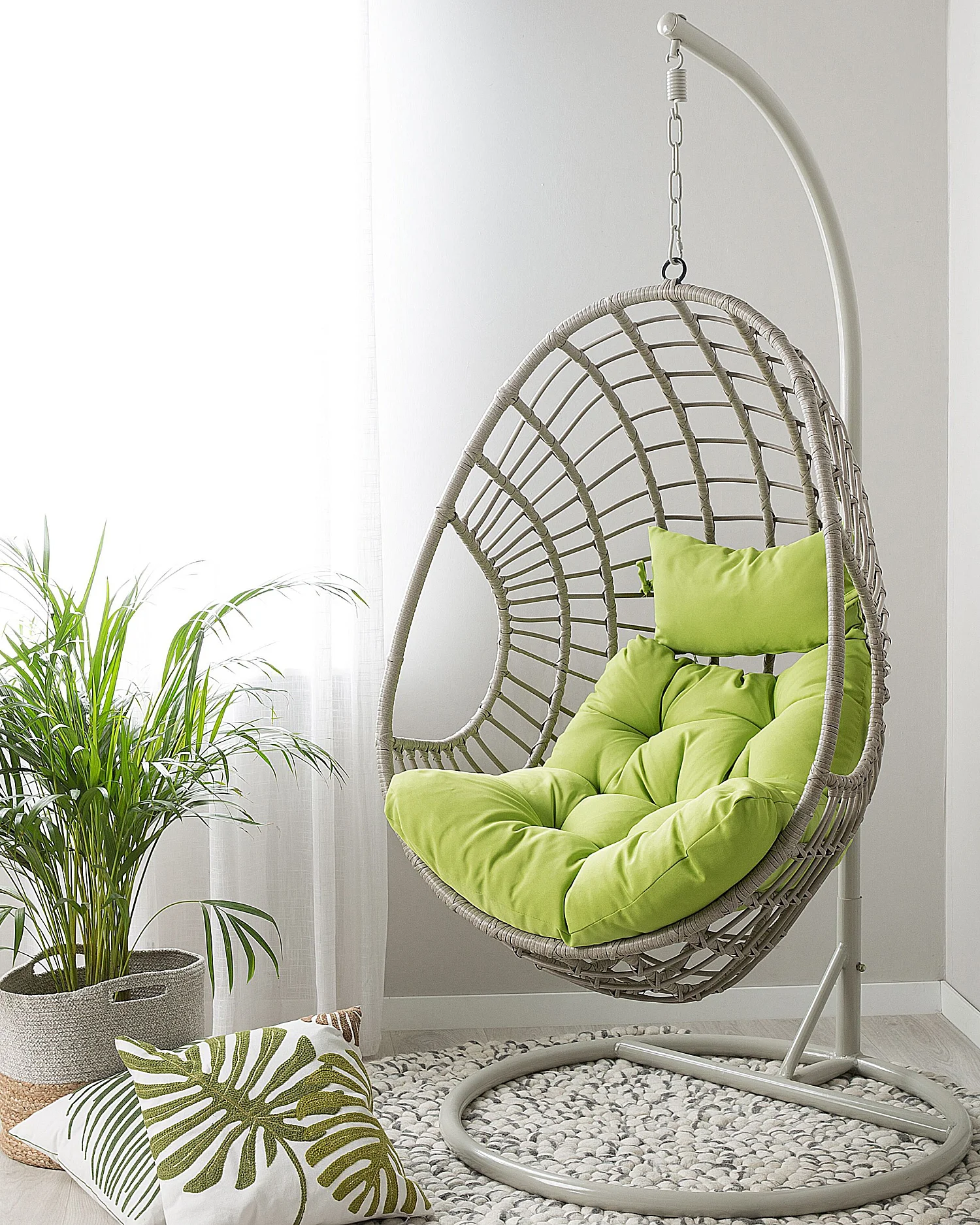 Fauteuil suspendu avec support ARPINO Beige