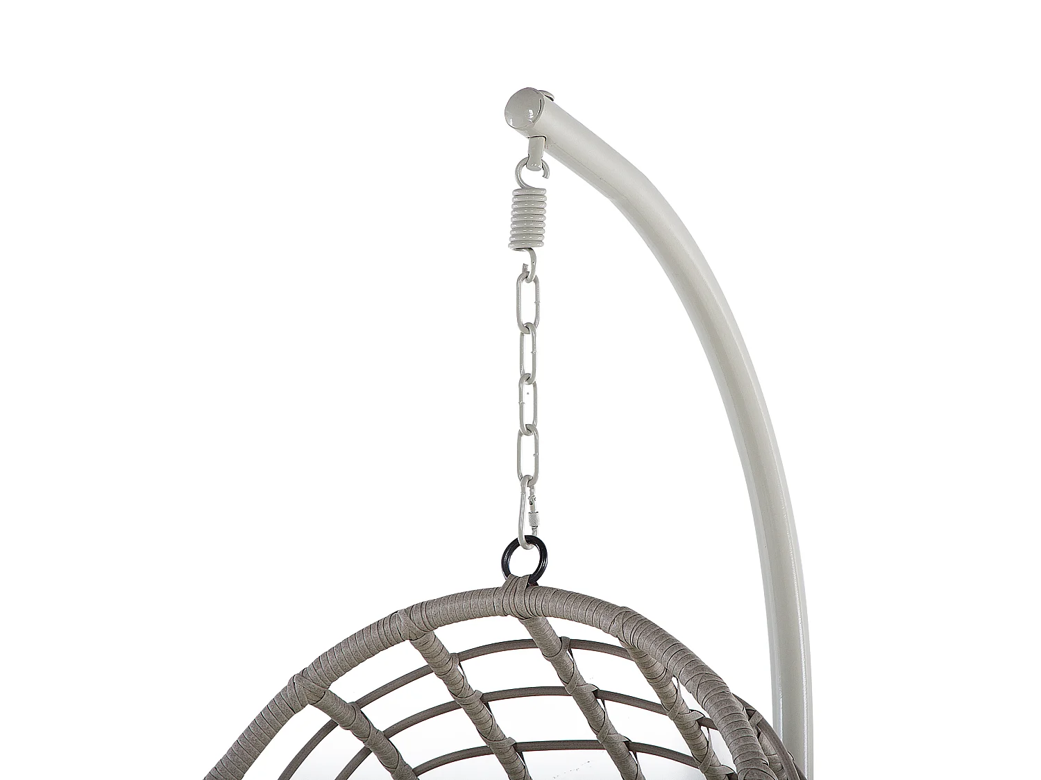 Silla colgante con soporte ARPINO Beige